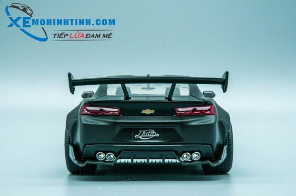 Xe Mô Hình Chevy 2016 Camaro Ss Widebody Gt Wing 1:24 Jada Toys (Đen Nhám)