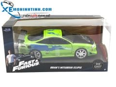 MH BRIAN'S MITSUBISHI ESIPSE 1:24 (XANH)