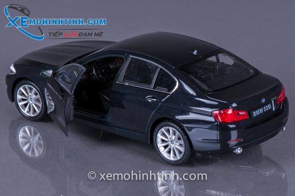 XE MÔ HÌNH BMW 535I 1:24 WELLY (ĐEN)