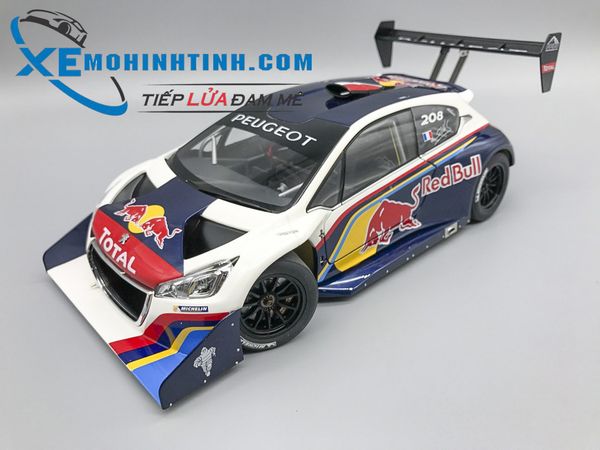 PEUGEOT 208 T16 PIKES PEAK RACE CAR 2013 RED BULL 1:18