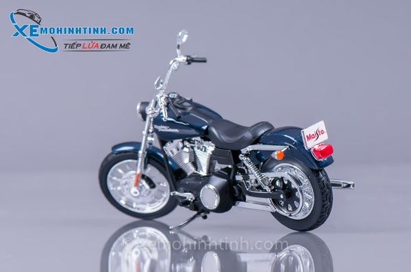 XE MÔ HÌNH HARLEY DAVIDSON 06 FXDBI STRESS BOB 1:12 MAISTO (XANH)