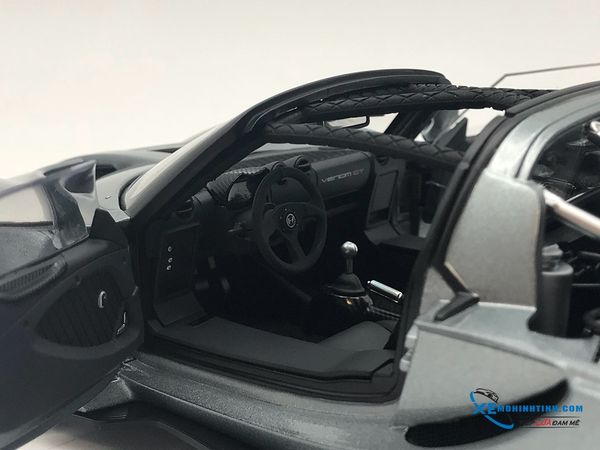 Xe Mô Hình Hennessey Venom Gt Spyder 1:18 Autoart ( Bạc )