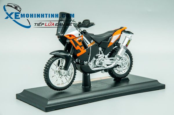 Xe Mô Hình Ktm 450 Rally 1:18 Maisto (Cam)