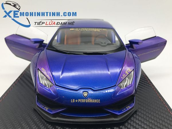 Xe Mô Hình Lamborghini Huracan Liberty Walk 1:18 Acm (Xanh)