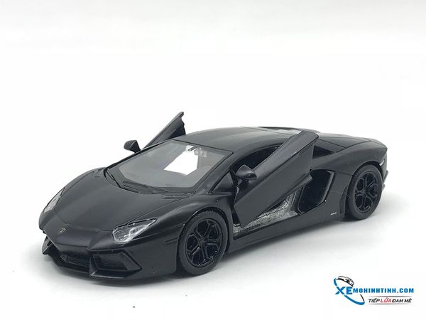 Xe Mô Hình Lamborghini Aventador Coupe LP700-4 1:36 Welly ( Đen )