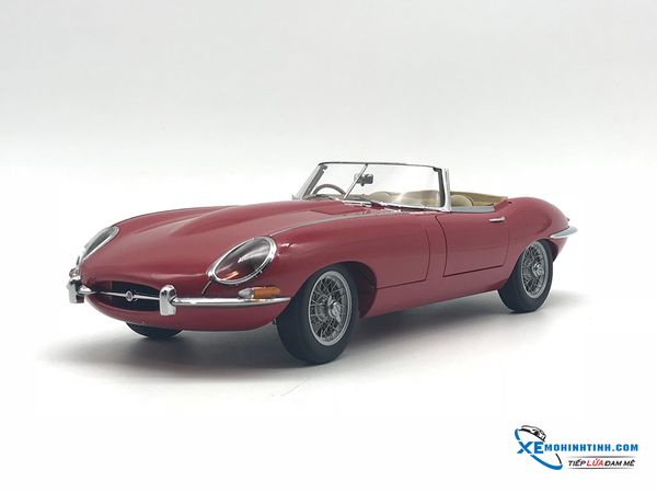 Jaguar  E-TYPE ROADSTER SERIES I 3.8  Autoart 1:18 (Đỏ)