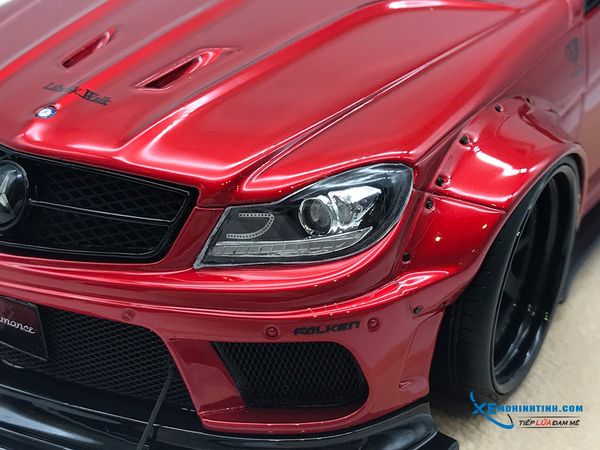 MERCEDES-BENZ C63 LIBERTY WALK ĐỎ - ĐẾ DA