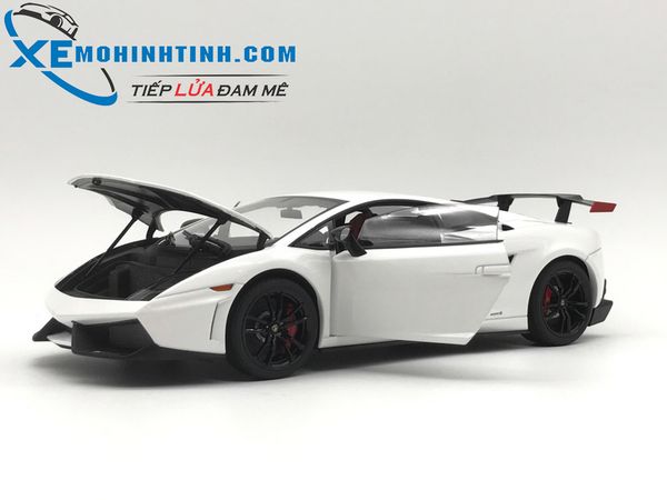 XE MÔ HÌNH LAMBORGHINI GALLARDO LP570 SUPERTROFEO STRADALE 1:18 AUTOART (TRẮNG)