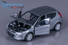 Xe Mô Hình Hyundai I30 1:24 Welly (Xám)