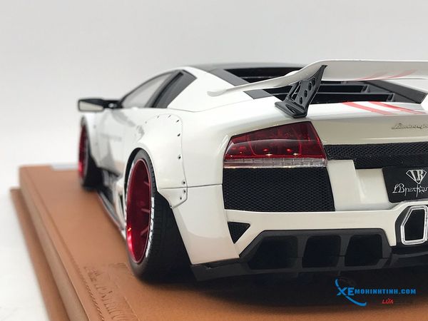 Lamborghini Murcielago LP640 Liberty Walks 1:18 (Trắng-Da)