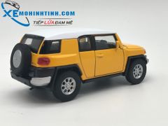 HỘP XE MÔ HÌNH Toyota FJ Cruiser WELLY 1:36 (Vàng)