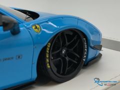 J01-05 MH 1:18 JEC FERRARI 488 LB WALKS (BABY BLUE) - DA