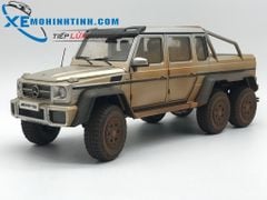 Xe Mô Hình Mercedes-Benz G63 Amg 6X6 1:18 Autoart (Bạc)