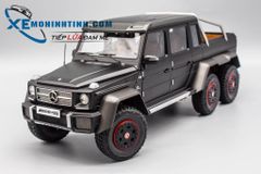 XE MÔ HÌNH MERCEDES BENZ G63 6×6 AMG 1:18 AUTOART (ĐEN)