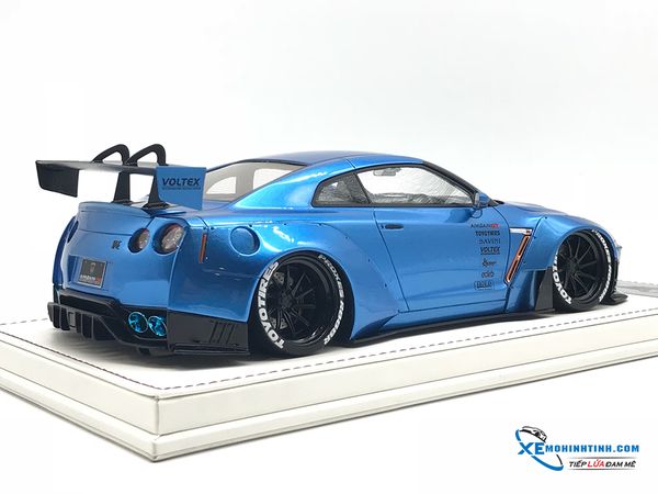 Nissan GTR R35 2017 AIM 1:18 (Xanh)