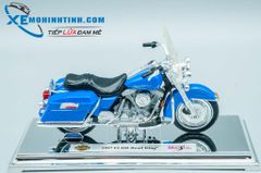 XE MÔ HÌNH HARLEY DAVIDSON 1997 FLHR Road King 1:18 MAISTO (XANH DƯƠNG)