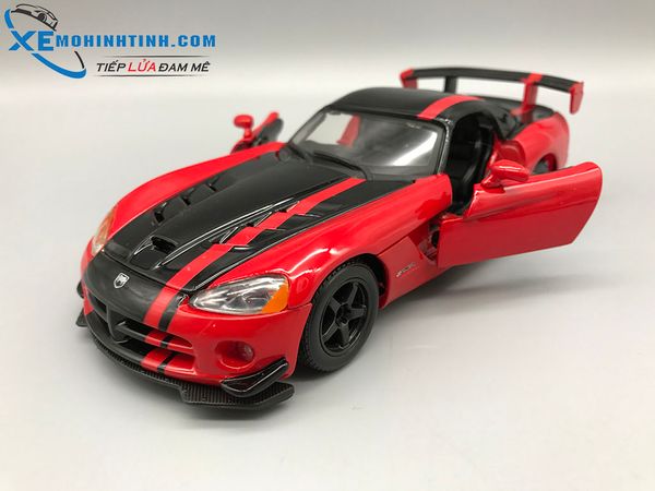 18-22114 MH BBURAGO DODGE VIPER SRT10 ACR 1:24 (ĐỎ ĐEN)