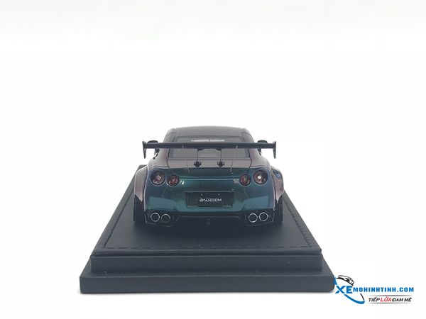 Nissan GTR-R35 PanDem Iginition Model 1:43 (Tím)