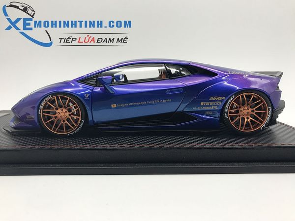 Xe Mô Hình Lamborghini Huracan Liberty Walk 1:18 Acm (Xanh)