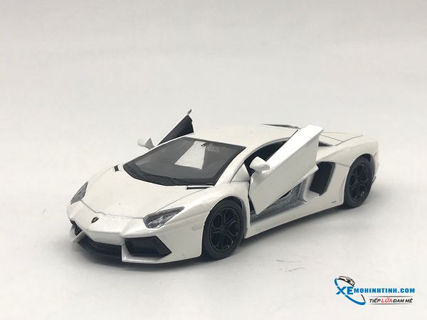 Lamborghini Aventador LP700-4 WELLY 1:36 (Trắng)