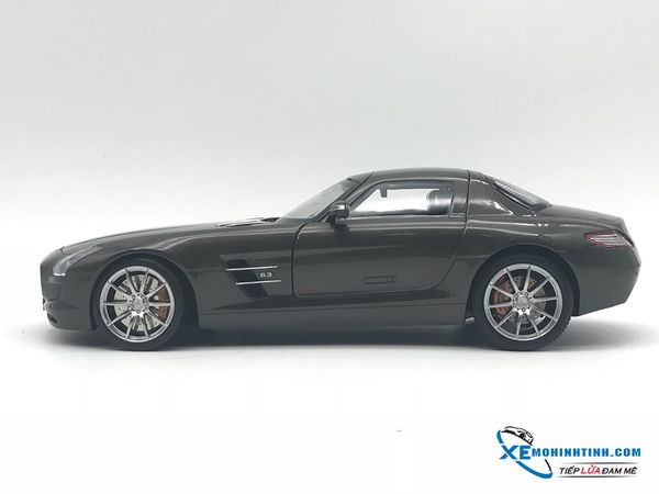 XE MÔ HÌNH MERCEDES-BENZ SLS AMG 1:18 GTAUTOS (NÂU)