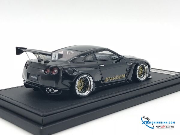 IG1157 MH IGNITION MODEL 1:43 NISSAN GTR-R35 PANDEM (BLACK)