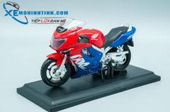 XE MÔ HÌNH HONDA CBR 600F 1:18 MAISTO (ĐỎ XANH)