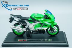 XE MÔ HÌNH KAWASAKI NINJA ZX-9R 1:18 MAISTO (XANH LÁ)