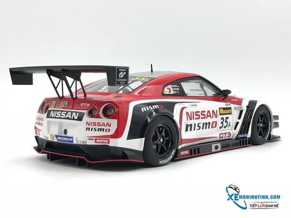 Nissan GT-R NISMO GT3 BATHURST 12HOUR WINNER 2015 F.STRAUSS:K.CHIYO:W.REIP #35A Autoart 1:18 (Đỏ)