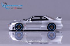 Xe Mô Hình Nismo Gtr-Lm R33 1:18 Otto (Bạc)