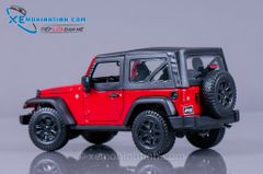 XE MÔ HÌNH JEEP WRANGLER RUBICON 2014 1:18 MAISTO (ĐỎ)