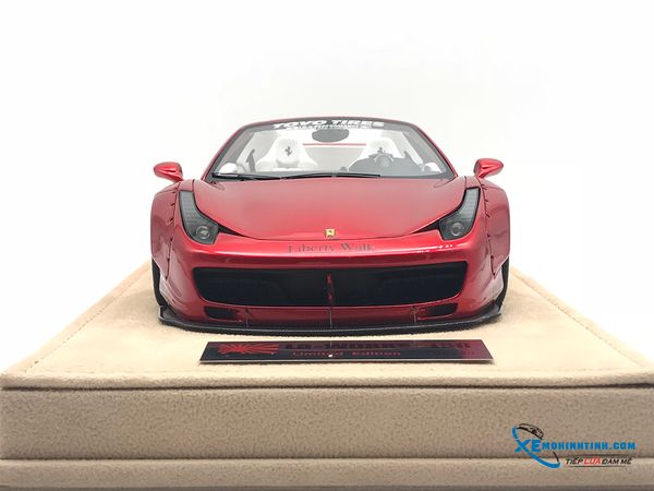 Ferrari 458 LB Roadster Liberty Walk 1:18 (Đỏ)