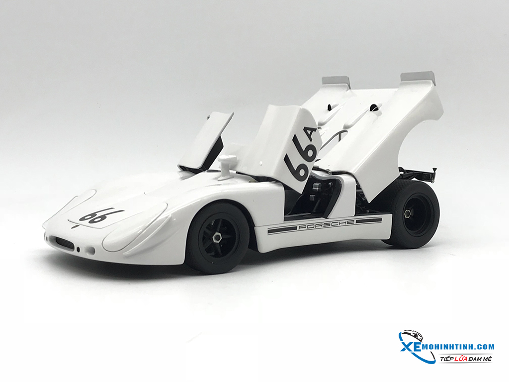 Porsche 908/2 1970 -S.MCQUEEN Holtville #66A Autoart 1:18 (Trắng