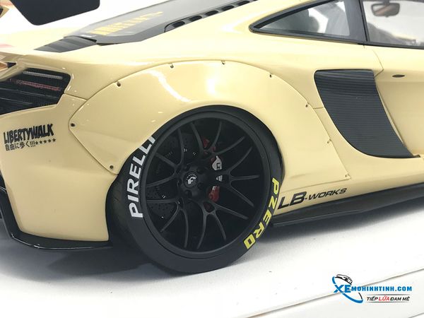 JS01-03 MH J's MODELS 1:18 LB-WORKS Mclaren 650S (BEIGE)