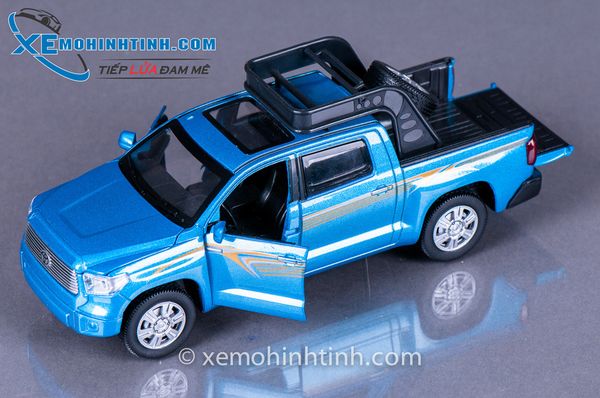 Xe Mô Hình Toyota Tundra 1:32 Double Horses (Xanh)