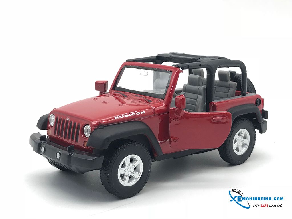 Jeep Wrangler Rubicon WELLY 1:36 (Đỏ) – Shop Xe Mô Hình Tĩnh