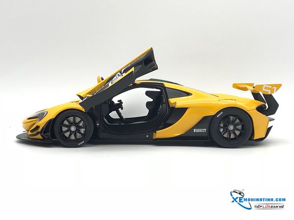 McLaren P1 GTR (YELLOW/GREEN STRIPES #51)