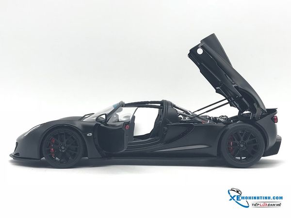 1/18 HENNESSEY VENOM GT SPYDER (MATT CARBON BLACK)