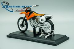 XE MÔ HÌNH KTM 520SX 1:18 MAISTO (CAM)