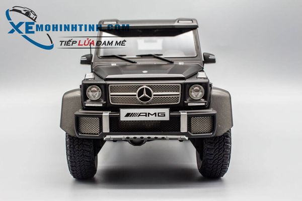 XE MÔ HÌNH MERCEDES BENZ G63 6×6 AMG 1:18 AUTOART (ĐEN)