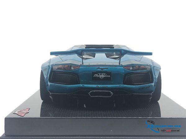 Lamborghini Aventador Liberty Walks Roadster Super S 1:18 (Xanh)