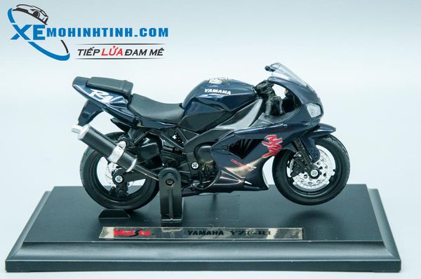 Xe Mô Hình Yamaha Yzf-R1 1:18 Maisto (Xanh Đen)