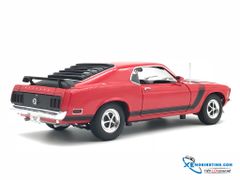 XE MÔ HÌNH FORD MUSTANG 1970 1:18 WELLY (ĐỎ)