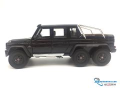 XE MÔ HÌNH MERCEDES BENZ G63 6X6 1:24 WELLY ( Đen )