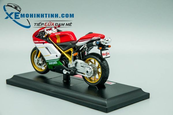 XE MÔ HÌNH DUCATI 1098S 1:18 MAISTO (ĐỎ)