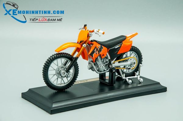 Xe Mô Hình Ktm 525Sx 1:18 Maisto (Cam)