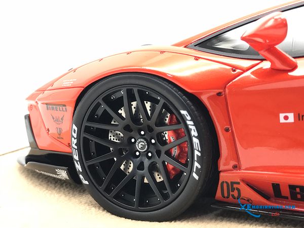 LB1864(O-D) MH LB WALKS LAMBORGHINI AVENTADOR LP700-4 (ORANGE-DA)