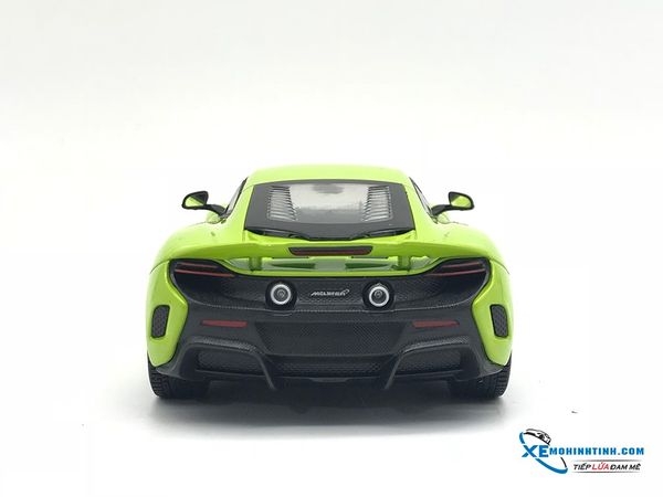 Xe Mô Hình McLaren 675LT 1:24 Welly ( Xanh Chuối )