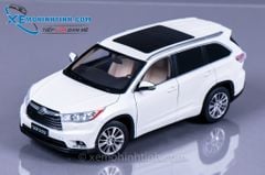 Xe Mô Hình Toyota Highlander 2015 1:18 Paudi (Trắng)