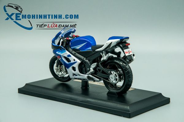 Xe Mô Hình Suzuki Gsx-R1000 1 1:18 Maisto (Xanh Dương)